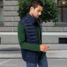 Made in CNES" sleeveless down jacket