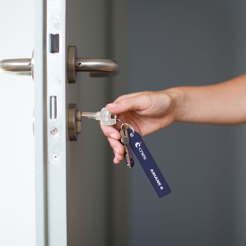 Ariane 6 "Remove before first flight" key ring