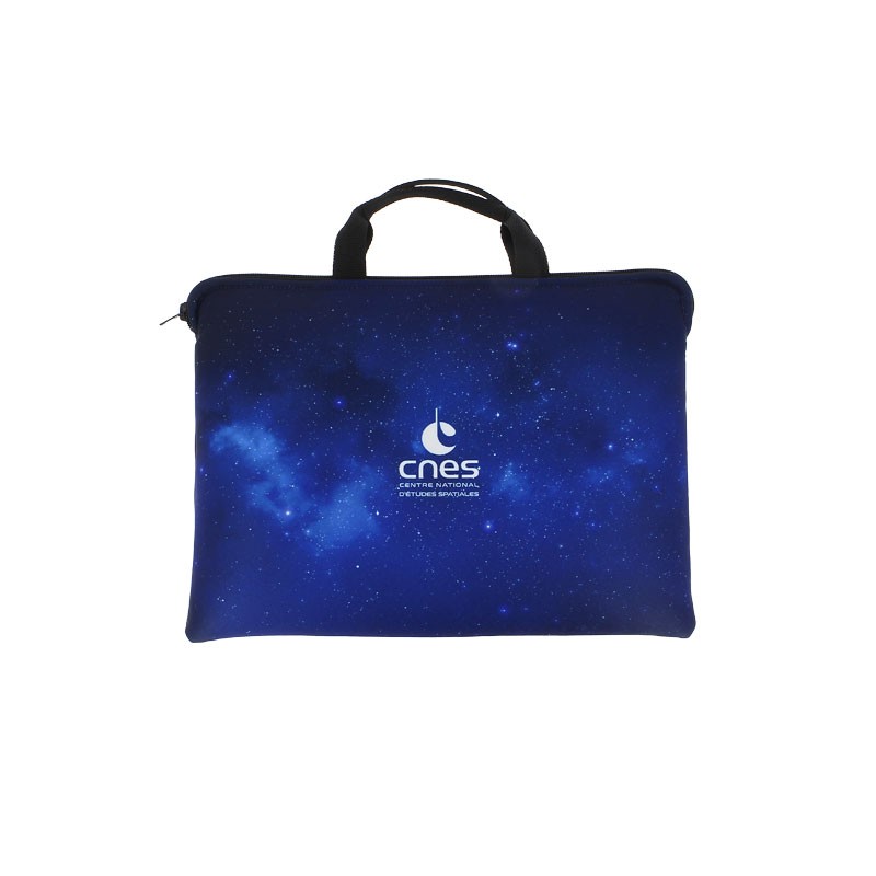 Made in CNES" computer bag