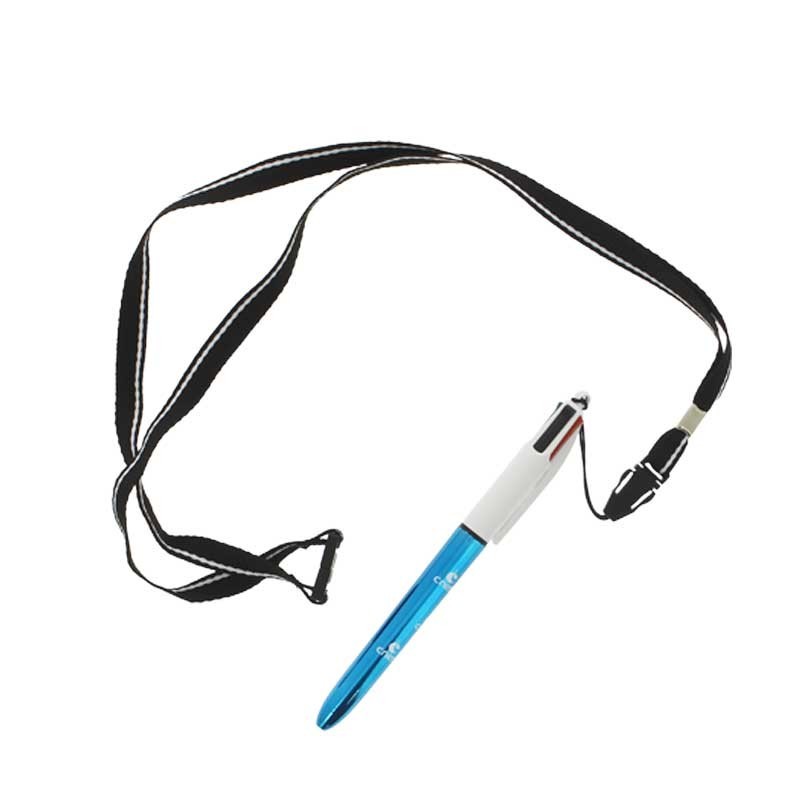 BIC® 4 Colours MLI ballpoint with neck strap