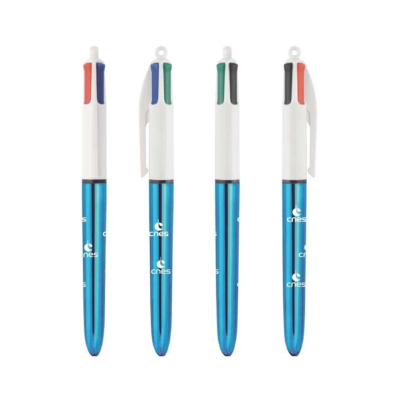 BIC® 4 Colours MLI ballpoint with neck strap