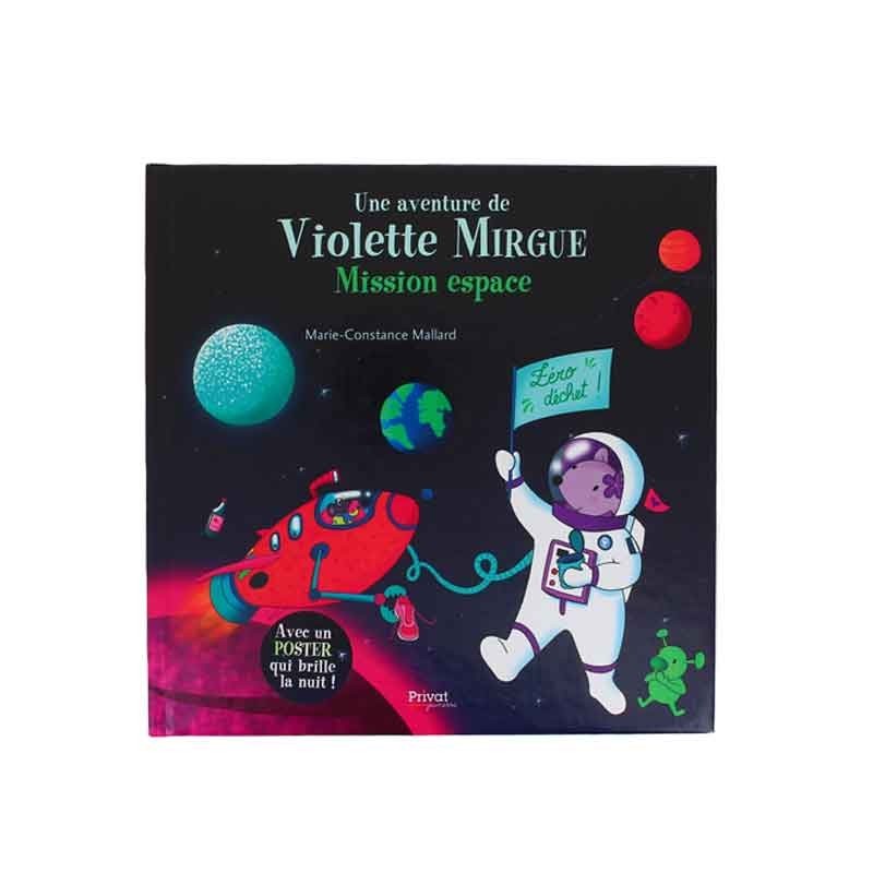 Violette Mirgue  "Mission Espace" avec un crayon à papier CNES offert