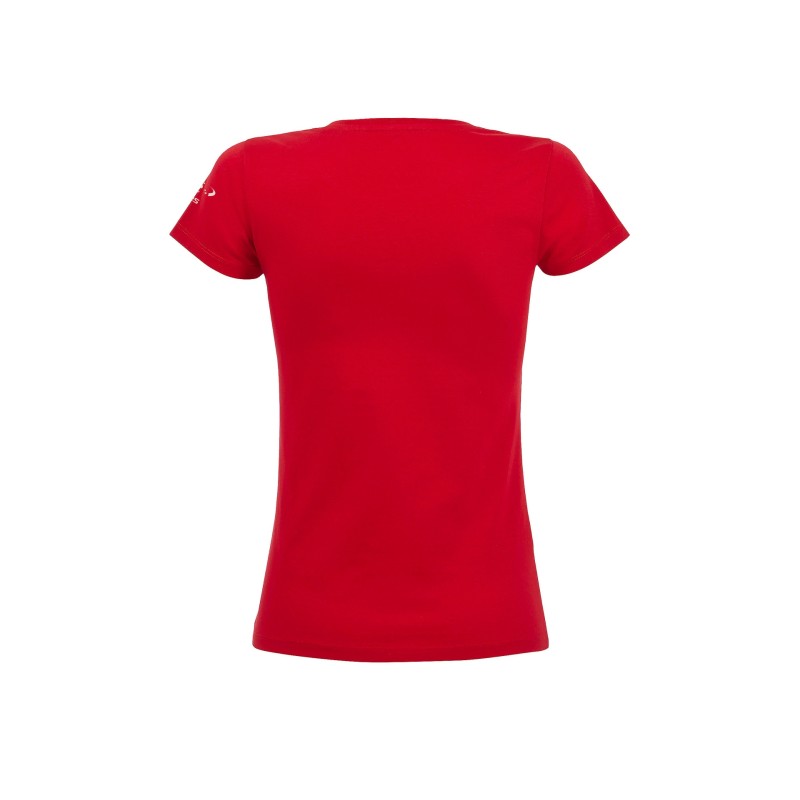 T-shirt Femme Rouge Objectif MARS