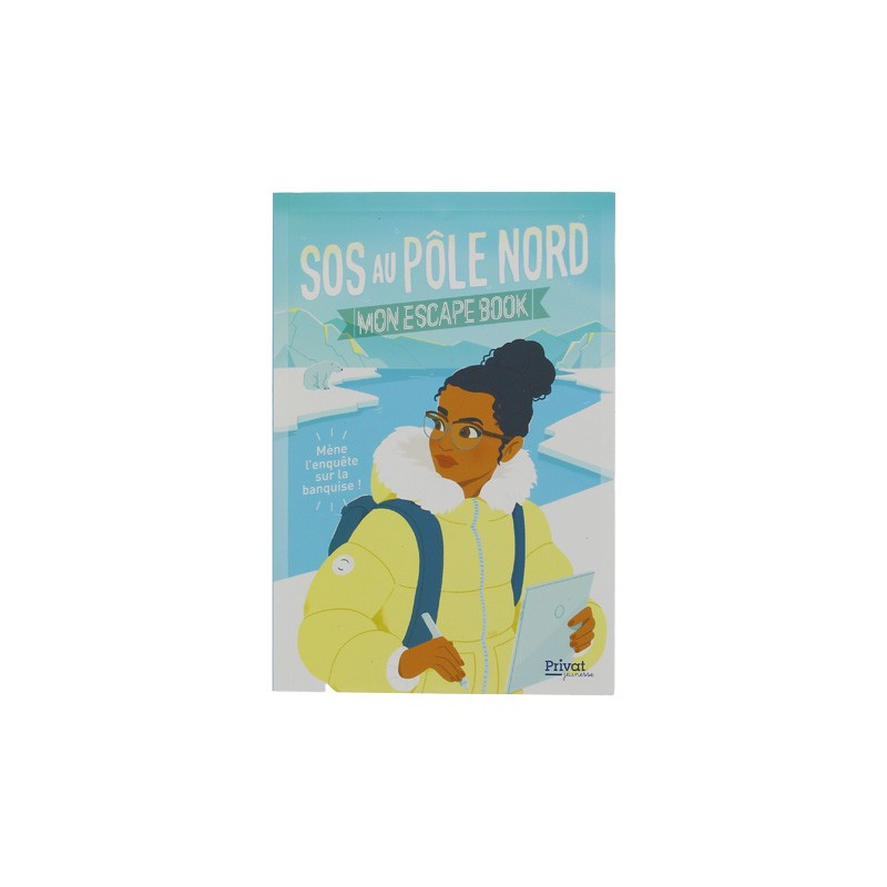 My Escape Book ‘SOS at the North Pole’ and its free sticker sheet